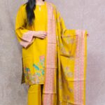 MEHENDI GREEN PRINTED FULL SUIT