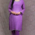 LAVENDER KURTA SET