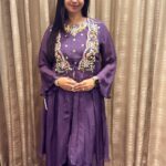 PURPLE 3PC PARTY WEAR