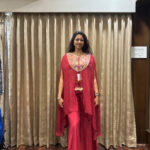 Wine Red Indo Western 3PC