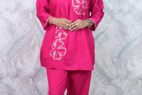 Pink Floral Co-Ord Set