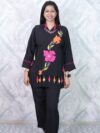 Black Floral Ethnic Set