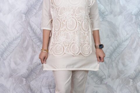 Elegant Lace Co-Ord Set