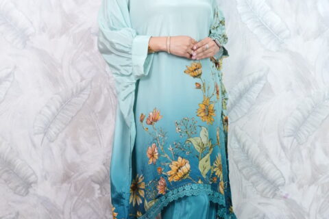 Floral Printed Kurta Set