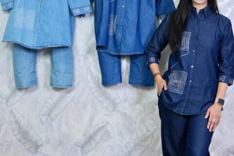 Premium Denim Co-Ord Set