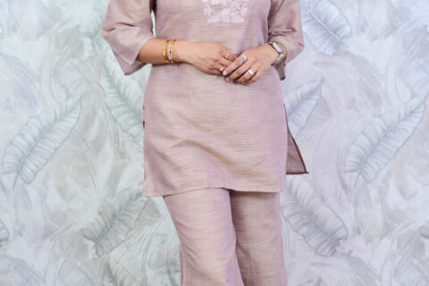 Blush Beige Designer Co-ord Set