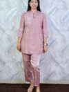 Blush Pink Embroidered Co-ord Set
