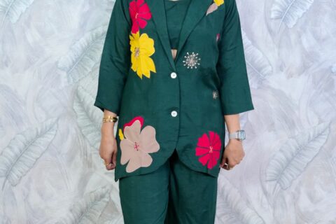 Floral Blazer Co-ord Set