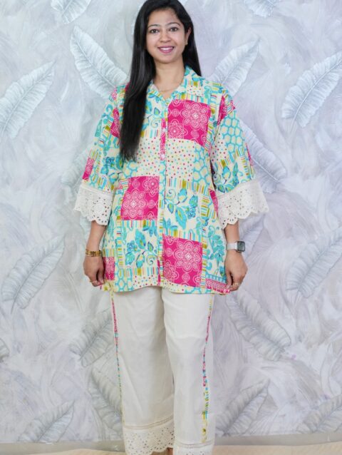Patchwork Print Co-ord Set