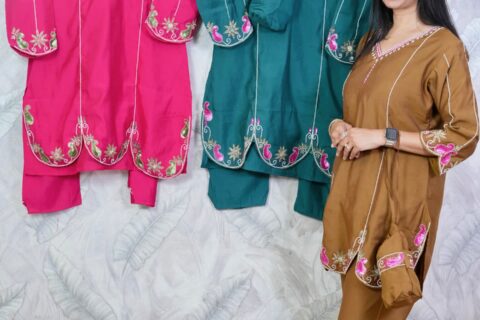 Paisley Embroidered Co-ord Set