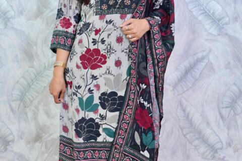 Floral Printed Suit Set