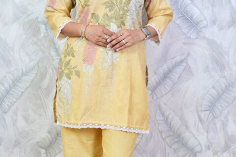 Yellow Floral Co-ord Set
