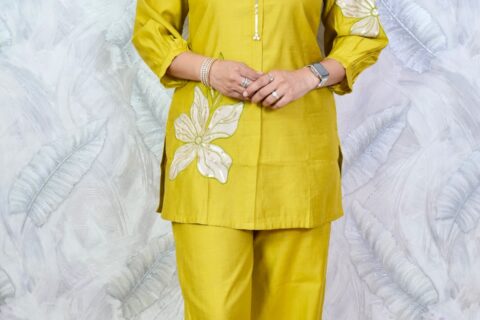Mustard Yellow Co-ord Set