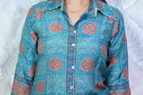 Mandala Print Women Shirt