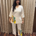 OFF WHITE LEAF Co-ord SET