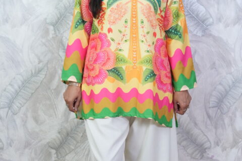 Floral Printed Cotton Co-Ord Set