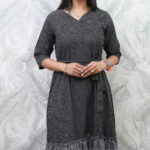Black Knee-Length Dress