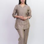 Melange Grey Co-ord Set